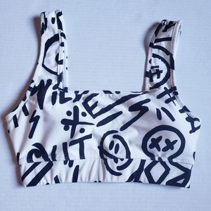 Hazel Moon Active Collection Sports Bra Women M